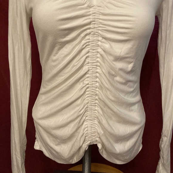 Bailey 44 Long Sleeve White Blouse - LAST DAY! - Picture 4 of 9